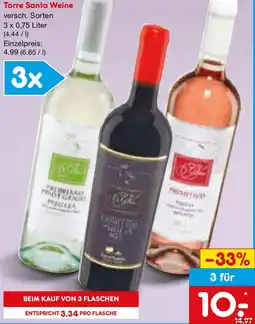 Netto Marken-Discount Torre Santa Weine Angebot