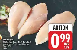 E-Center Bauergut hähnchenbrustfilet teilstück Angebot