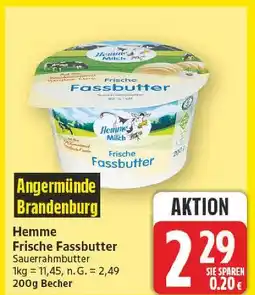 E-Center Hemme frische fassbutter Angebot