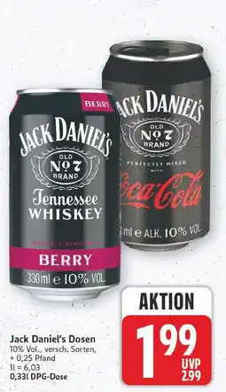 E-Center Jack daniel's dosen Angebot