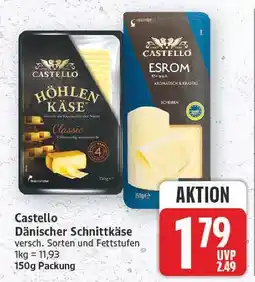 E-Center Castello dänischer schnittkäse Angebot