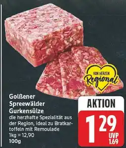E-Center Golßener spreewälder gurkensülze Angebot