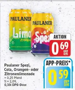 E-Center Paulaner spezi Angebot