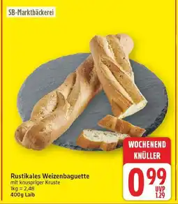 E-Center Sb-marktbäckerei rustikales weizenbaguette Angebot