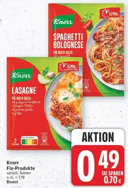 E-Center Knorr lasagne Angebot