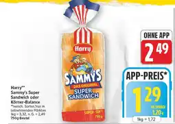 E-Center Harry sammy's super sandwich Angebot