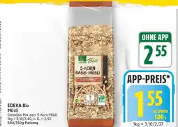 E-Center Edeka bio müsli Angebot
