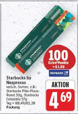 E-Center Starbucks by nespresso Angebot