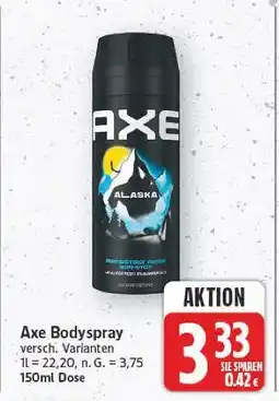 E-Center Axe bodyspray Angebot