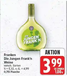 E-Center Franken die jungen frank’n Angebot