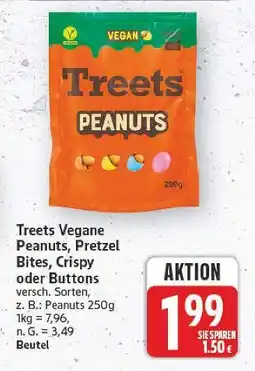 E-Center Treets vegane peanuts Angebot