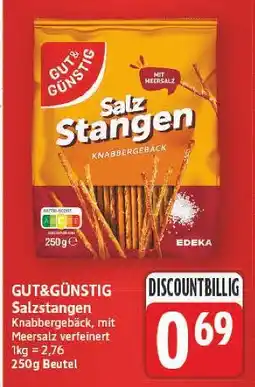 E-Center Gut&günstig salzstangen Angebot