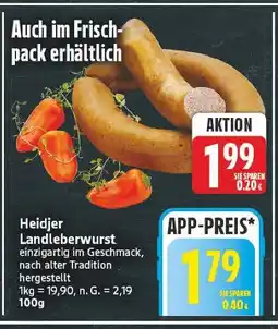 E-Center Heidjer landleberwurst Angebot