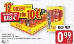 E-Center Josera josidog Angebot