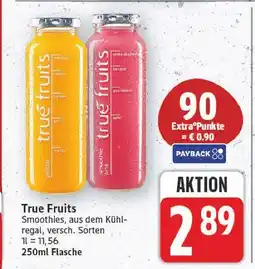 E-Center True fruits smoothies Angebot