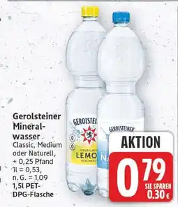 E-Center Gerolsteiner classic Angebot