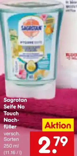 Netto Marken-Discount Sagrotan Seife No Touch Nachfüller Angebot