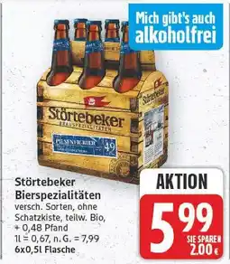 E-Center Störtebeker bierspezialitäten Angebot