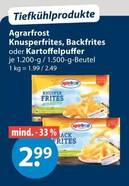 V Markt Agrarfrost knusperfrites Angebot