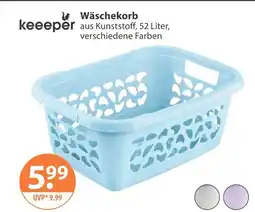 V Markt Keeeper wäschekorb Angebot