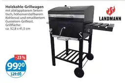 V Markt Landmann holzkohle-grillwagen Angebot