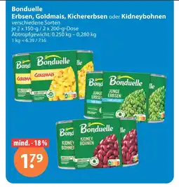 V Markt Bonduelle erbsen Angebot