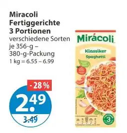 V Markt Miracoli fertiggerichte Angebot