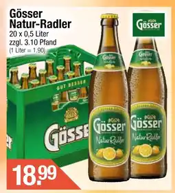 Getränke City Gösser natur-radler Angebot