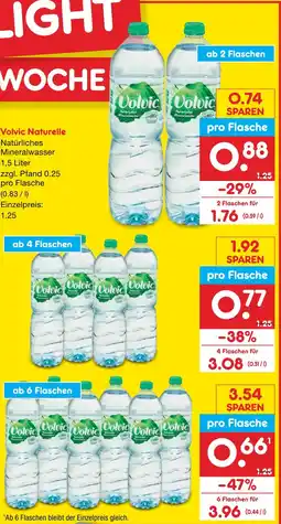 Netto Marken-Discount Volvic naturelle Angebot
