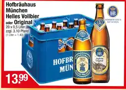 Getränke City Hofbräuhaus münchen helles vollbier oder original Angebot