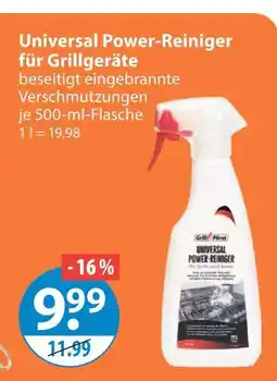 V Markt Universal power-reiniger für grillgeräte Angebot