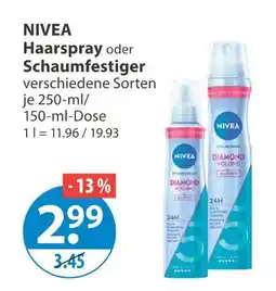 V Markt Nivea haarspray Angebot