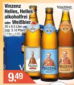 Getränke City Vinzenz helles, helles alkoholfrei oder weißbier Angebot