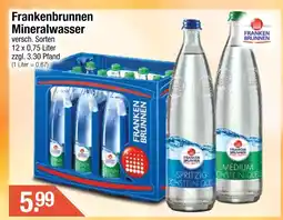 Getränke City Frankenbrunnen mineralwasser Angebot