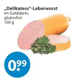 V Markt Delikatess-leberwurst Angebot