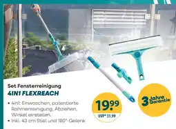 V Markt Leifheit set fensterreinigung 4in1 flexreach Angebot