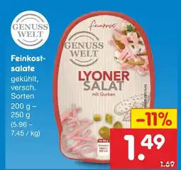 Netto Marken-Discount Genuss welt feinkostsalate Angebot
