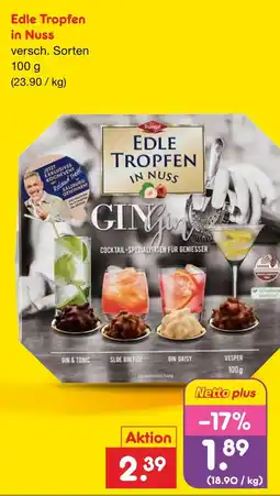 Netto Marken-Discount Trumpf edle tropfen in nuss Angebot