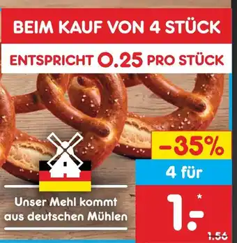 Netto Marken-Discount Laugenbreze Angebot