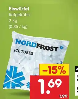 Netto Marken-Discount Nordfrost eiswürfel Angebot