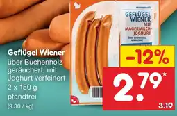 Netto Marken-Discount Geflügel wiener Angebot