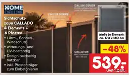 Netto Marken-Discount Home deluxe sichtschutzzaun callado Angebot