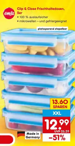 Netto Marken-Discount Clip & close frischhaltedosen Angebot
