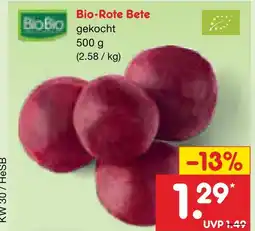 Netto Marken-Discount Biobio bio-rote bete Angebot