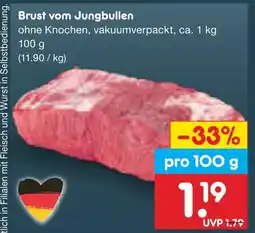 Netto Marken-Discount Brust vom jungbullen Angebot