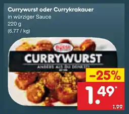 Netto Marken-Discount Currywurst Angebot