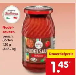 Netto Marken-Discount Nudel-saucen Angebot