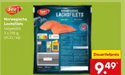 Netto Marken-Discount Sea gold norwegische lachsfilets Angebot