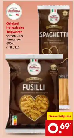Netto Marken-Discount Teigwaren Angebot