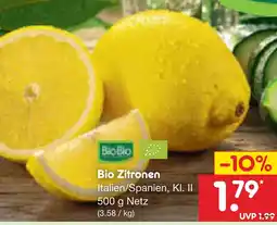Netto Marken-Discount Biobio bio zitronen Angebot